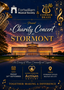 Charity concert with Comber Brass